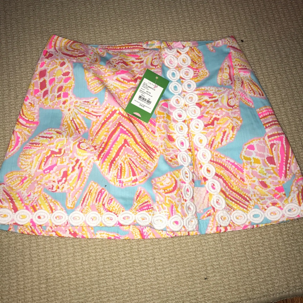 Lilly Pulitzer 00 skort- never worn